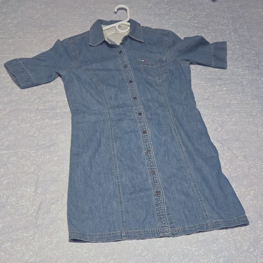 Tommy Hilfiger Blue Denim Dress